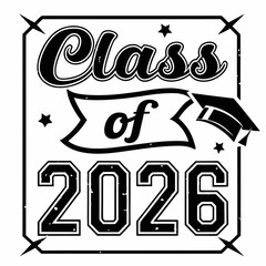 Bold and Textured Class of 2026