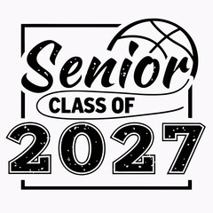 Aged and Retro Graduation Class of 2027