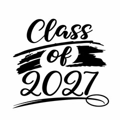 Classic Hand-Painted Calligraphy Class of 2027