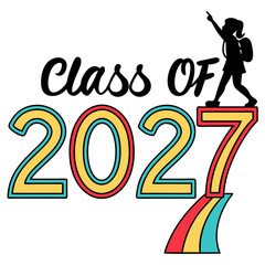 Modern and Playful Class of 2027 Graduation