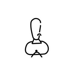 keychain line icon