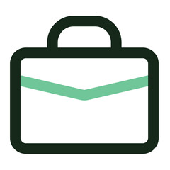 briefcase icon for illustration