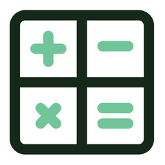 calculator icon for illustration