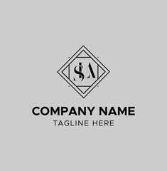 Fototapeta premium Modern SLA Logo Design – Professional Branding 