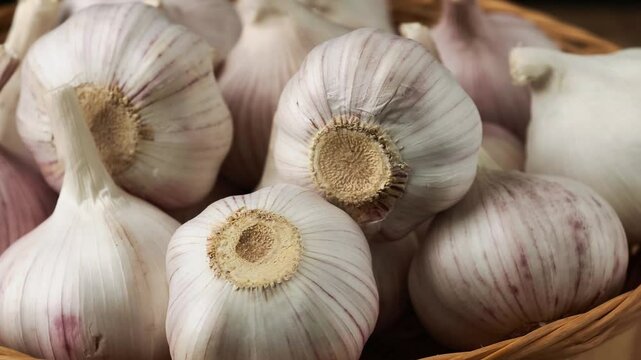 Close-up of dried garlic