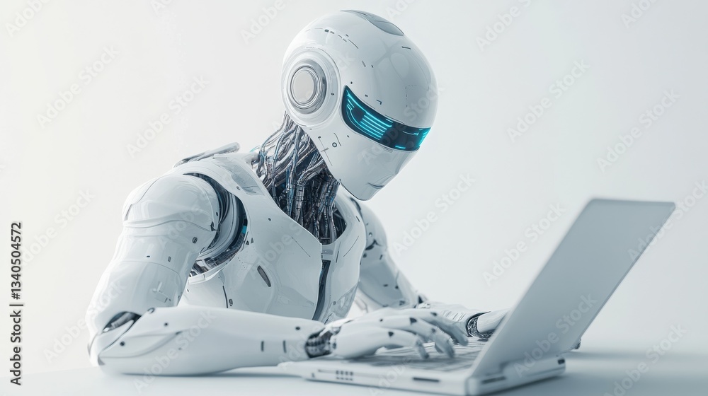 Poster ai copywriting bot using chatgpt for content creation artificial intelligence concept 3d illustratio