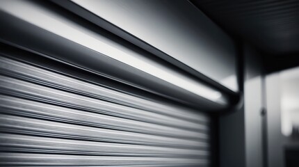 weatherproof roll up metal door