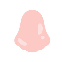綺麗な鼻　イラスト