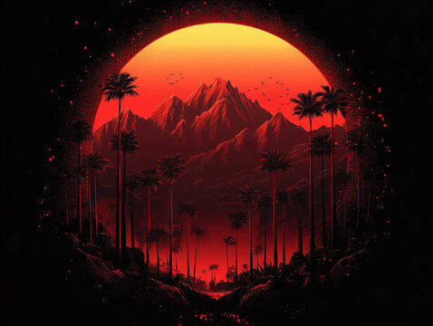 Logo for a luxury beach vacation business