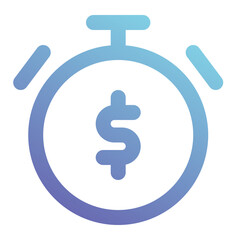 timer icon for illustration