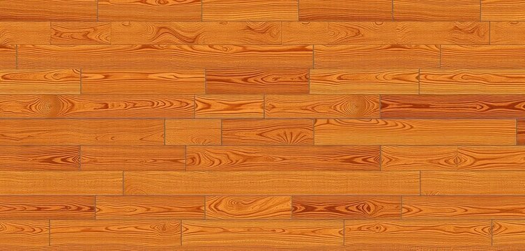 Seamless brown wood parquet flooring pattern, rectangular tile design,  floor tiles, parquetry