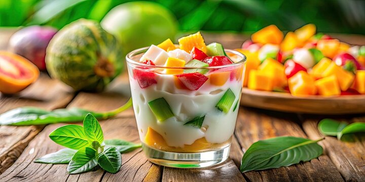 Buko Salad Recipe, Refreshing Buko Salad Drink, Easy Buko Salad, Filipino Buko Salad, Homemade Buko Salad, Delicious Buko Salad