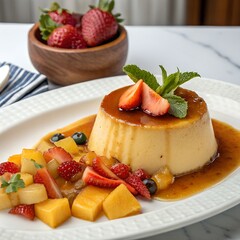 fruit salad with fruit