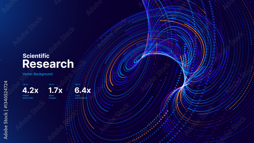Fototapete Cyber Big Data Flow Particles Bokeh. Digital Neural Network. Concept of AI Artificial Intelligence Technology Machine Deep Learning. Digital Communication. Science Technology Presentation Vector.