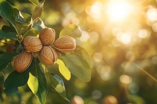 A pecan tree branch.