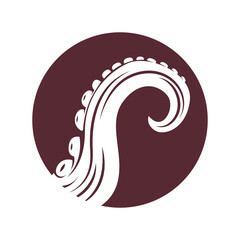 Octopus logo icon design