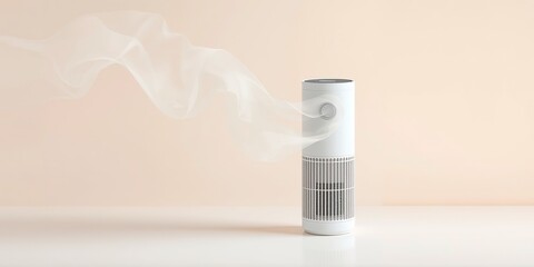 Air Purifier with Gentle Mist, Dynamic Tilt & Shale Pile