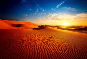 砂漠  AI生成画像　