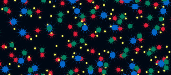 Abstract Seamless Colorful Background