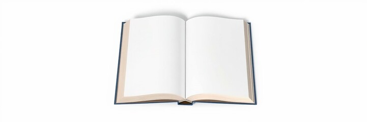 Open Paperback Book Mockup with Left-Side Copy Space