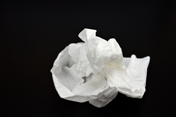 丸めたティッシュ01