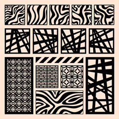 Exploring Texture and Movement Through Bold, Abstract Cut-Out Panels