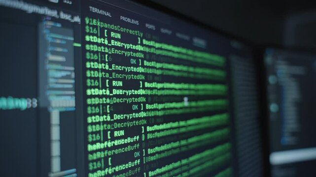 Dynamic Coding Sequences with PHP Loops and Database Queries Showing Real-time Programming Data on Screen. Programmer with Coding Skills Developing an Advanced Computer Application