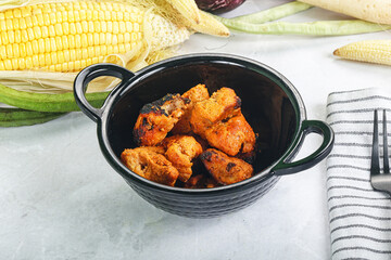 Indian cuisine - Fish Tikka barbecue