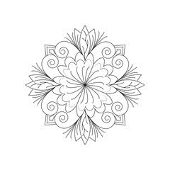 Beautiful Mandala Art with Minimal Design for Meditation and Relaxation