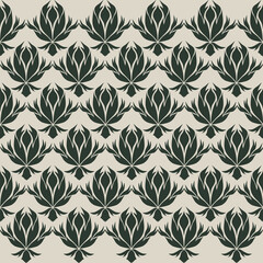Luxury Damask Pattern – Elegant Ornate Design for High-End Interiors and Fashion Indulge in timeless sophistication with this exquisite damask pattern, meticulously crafted