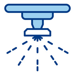 Sprinkler Icon Single Vector Collection 