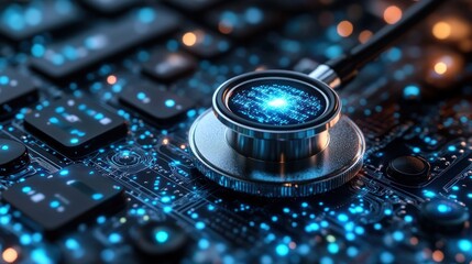 Digital Healthcare: A Stethoscope on a Circuit Board
