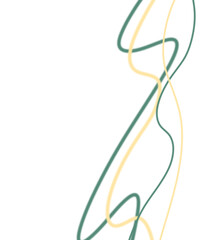 abstract line simple green color