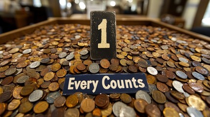 One Coin at a Time - The Value of Every Counted Cent in Life