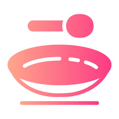 dinner gradient icon