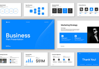 Modern Business Plan Presentation Template