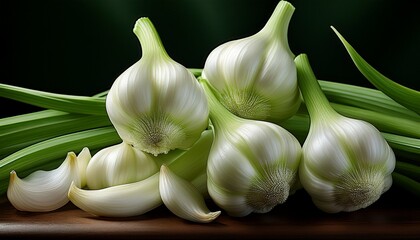 garlic scapes