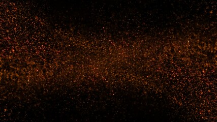 intro fire explosion particles