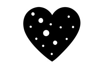 vector heart icon valentines day