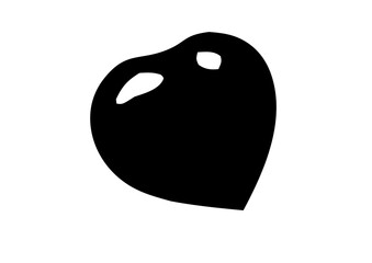 vector heart icon valentines day