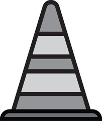 traffic cone icon