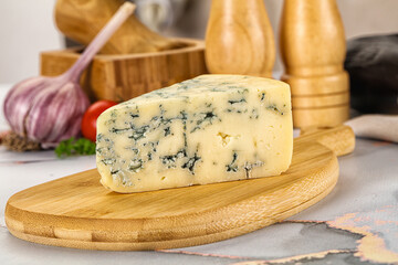 Dor blue cheese with mold