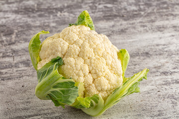 Fresh cauliflower cabbage for cooking