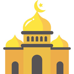  Cute Mosque Illustration