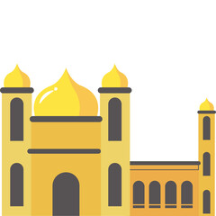  Cute Mosque Illustration