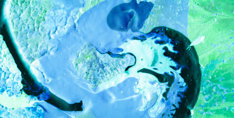 Colorful Artistic Pattern with Gold and Textured Design