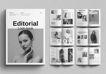 Editorial Lookbook Template