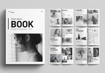 Photo Album Book Template