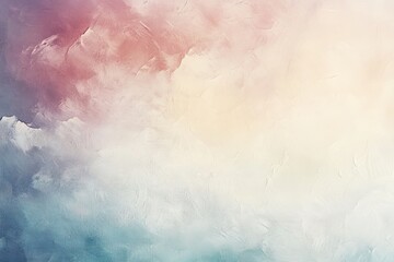 Soft pastel abstract artwork featuring blended colors in a serene composition with shades of pink, purple, and blue