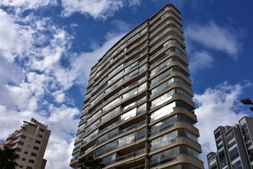 no name houses on seacoast of Spain